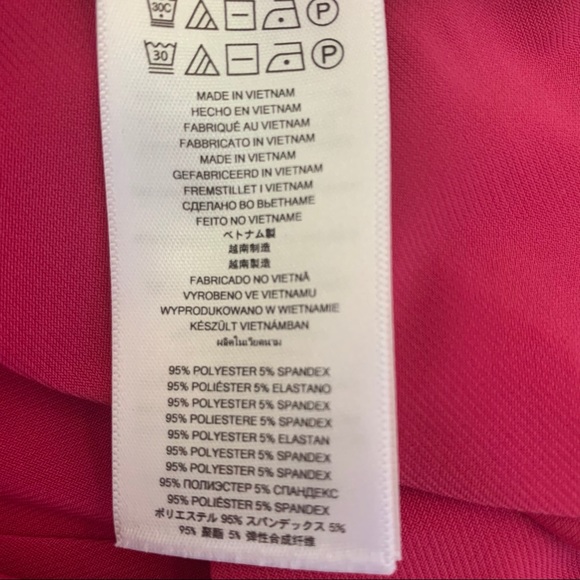 MICHAEL Michael Kors Pink Zipper Shoulder Dress B19/3 - Picture 7 of 11